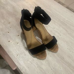 Super cute black high heels